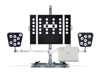 DAS 1000: Adjustment of ACC, lane assistance system and front camera of the VW group