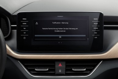 Bosch’s wrong-way driver warning system now a feature in ŠKODA vehicles