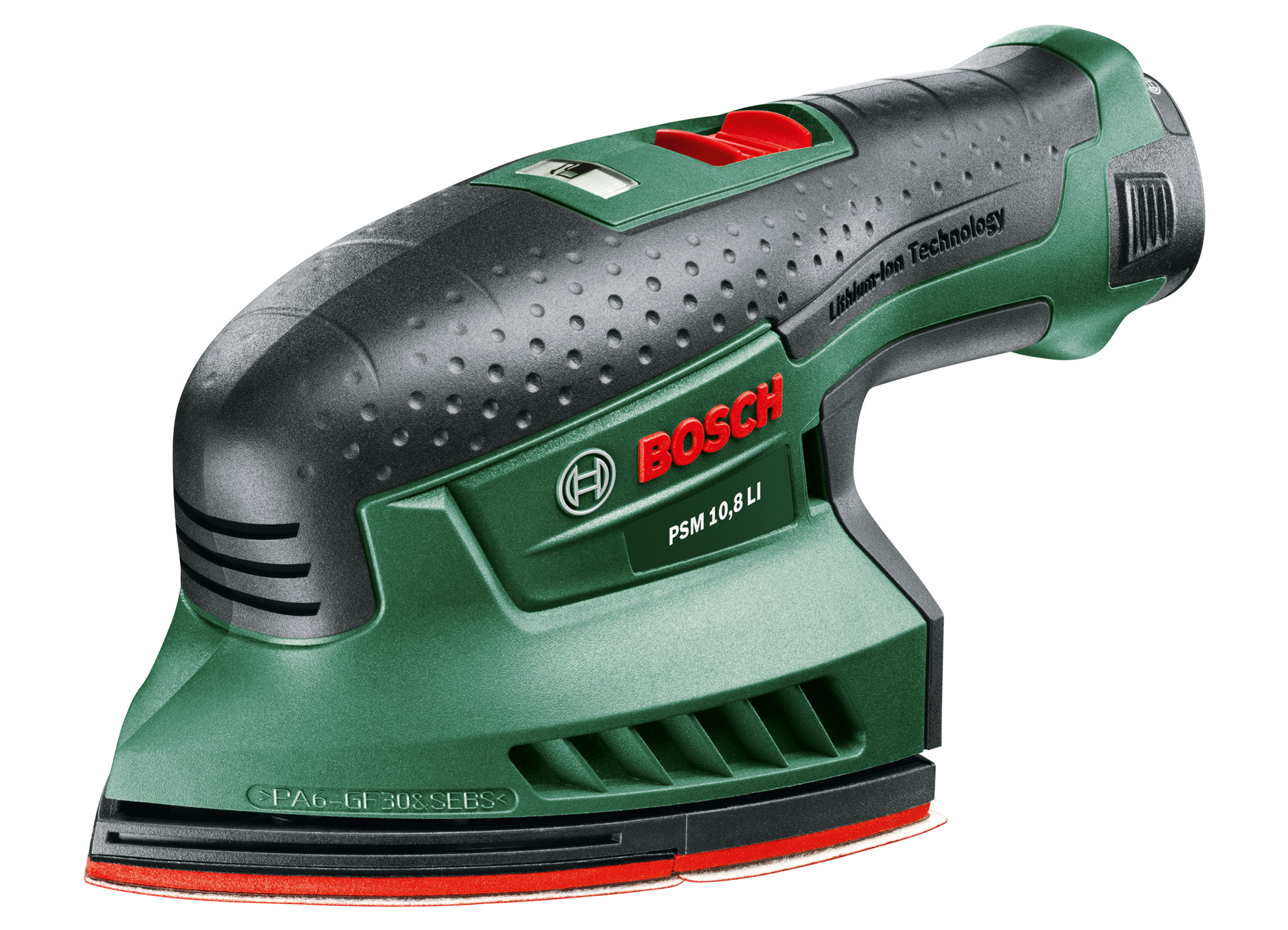 Small and powerful: the PSM 10,8 LI multi-sander from Bosch