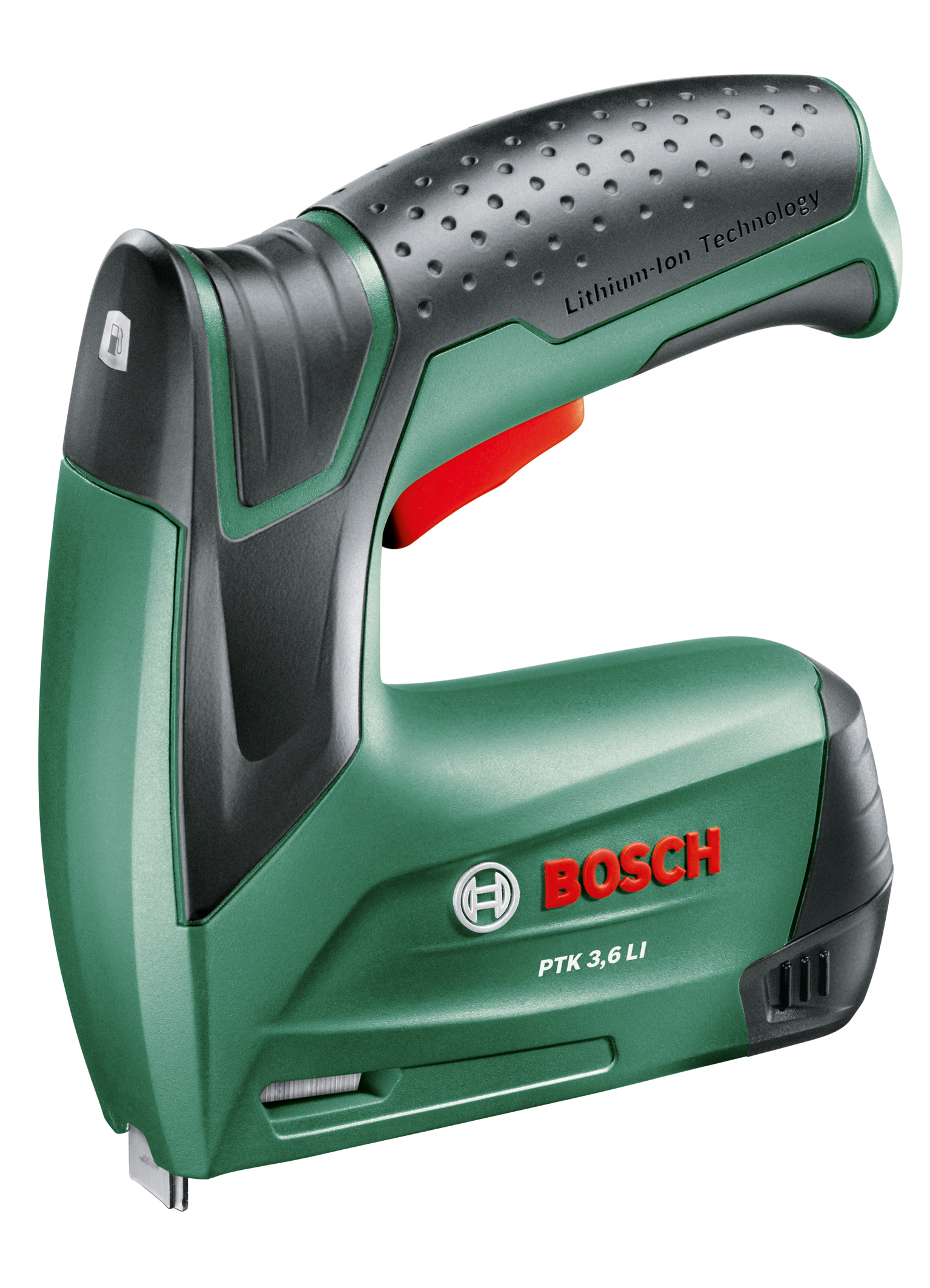 Small, handy, self-explanatory: the PTK 3,6 LI cordless tacker from Bosch